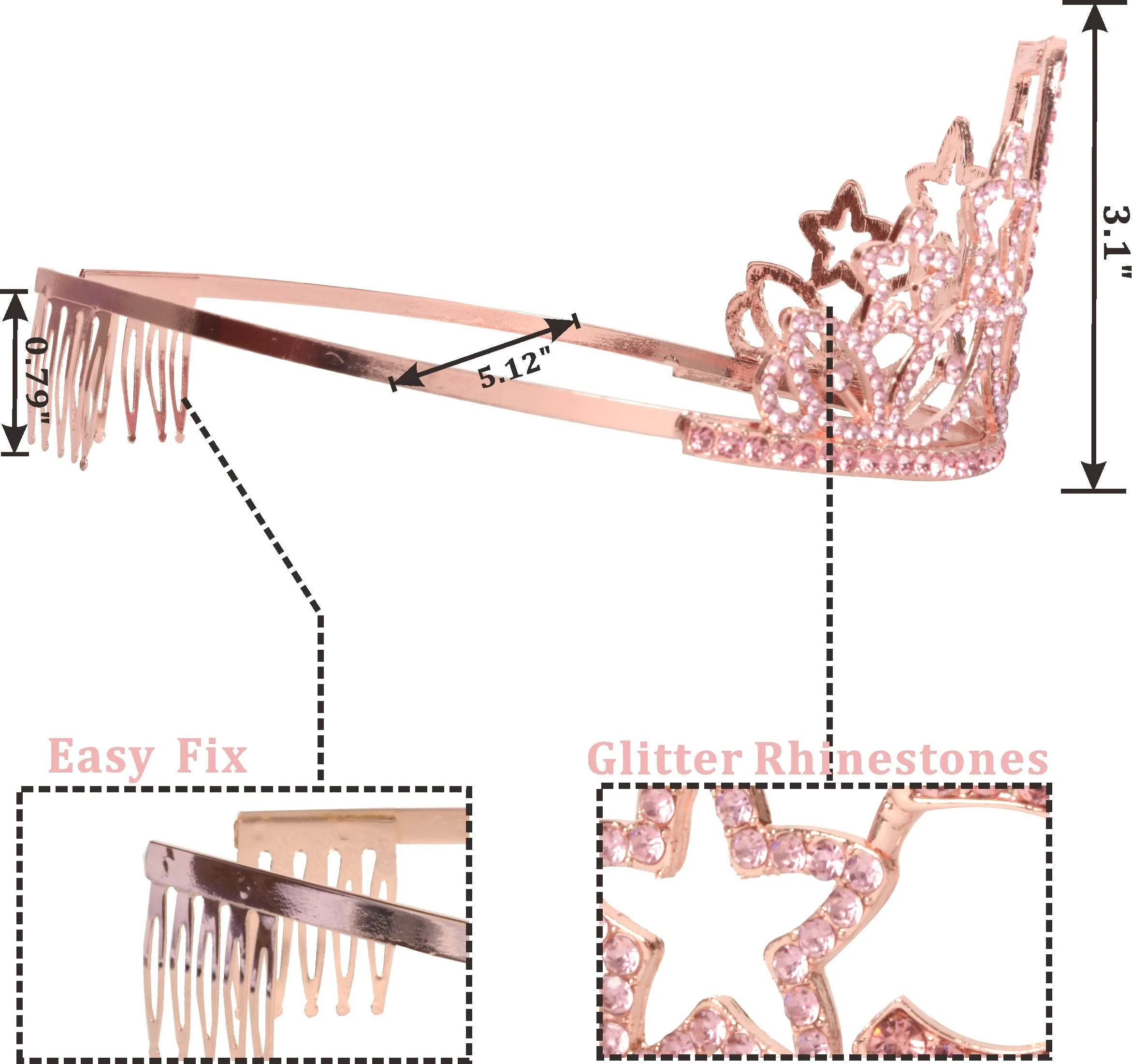 100th Birthday Sash And Tiara For Women - Fabulous Glitter Sash   Waves