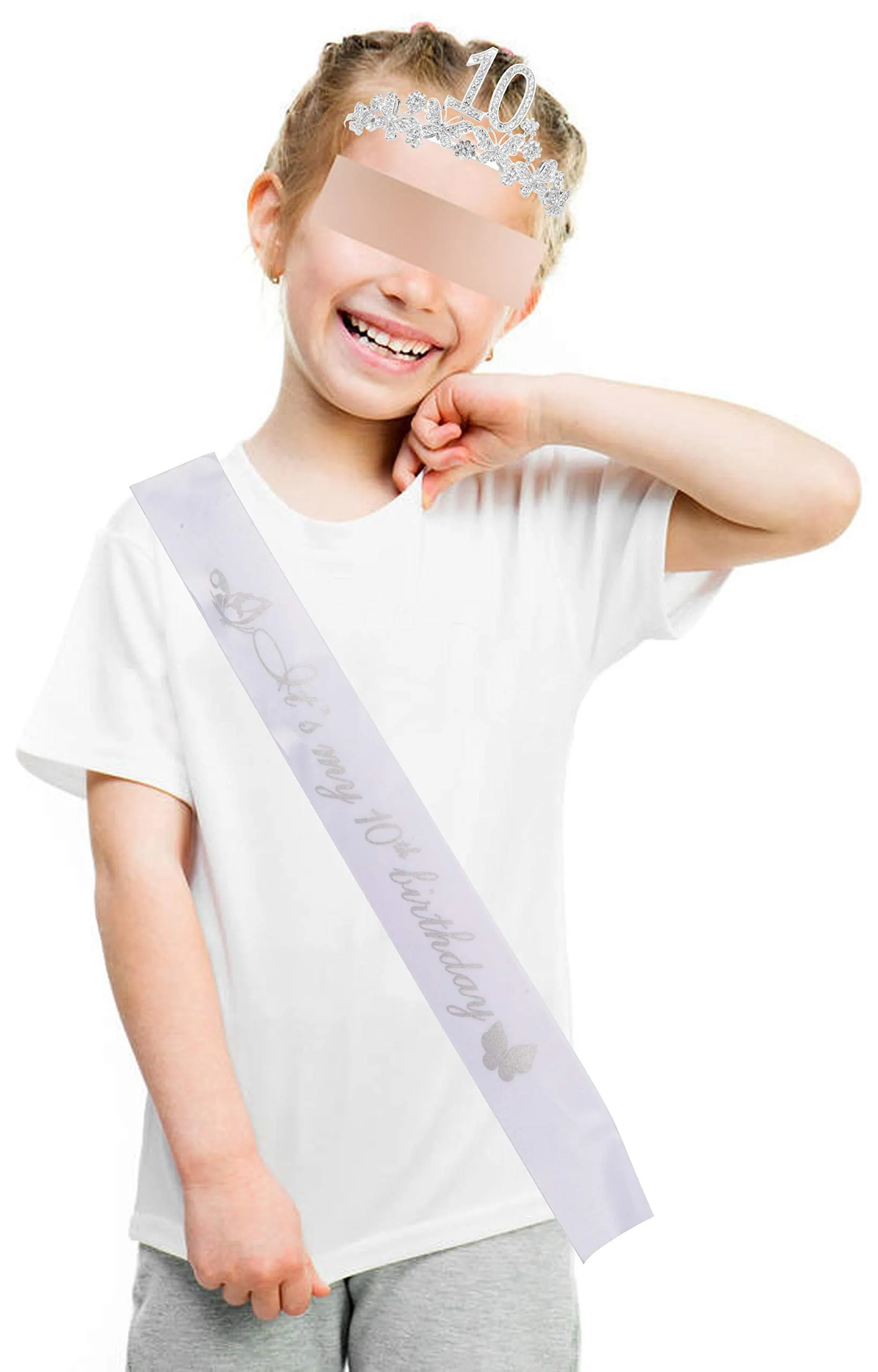 10th Birthday, 10th Birthday Gifts for Girls, 10th Birthday Tiara and Sash, Its My 10th