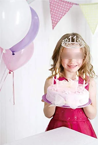 11th Birthday Decorations for Girls,Birthday 11th,11 Birthday Sash,11th Birthday Party