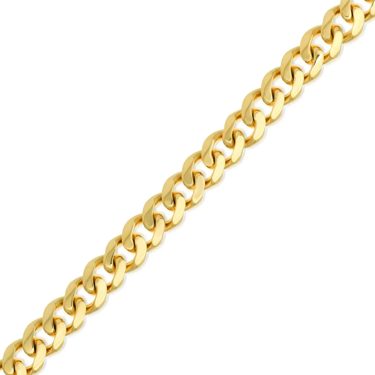 14K Gold 7.30MM Miami Cuban Chain Bracelet