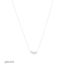 14k White Gold Emmeline Necklace