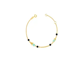 18K Gold Bracelet It's a Boy!! Nazariya <br> Baby Love Collection