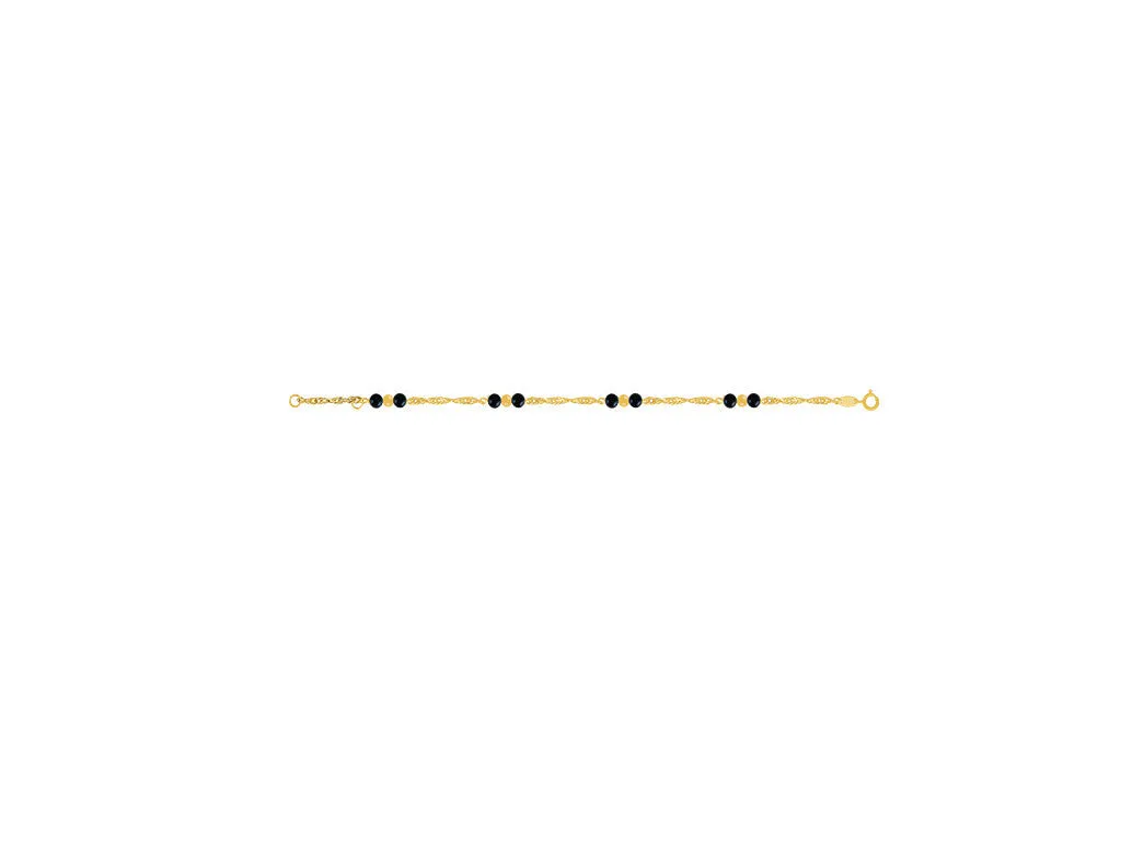 18K Gold Bracelet Le Petit Classic Nazariya <br> Baby Love Collection