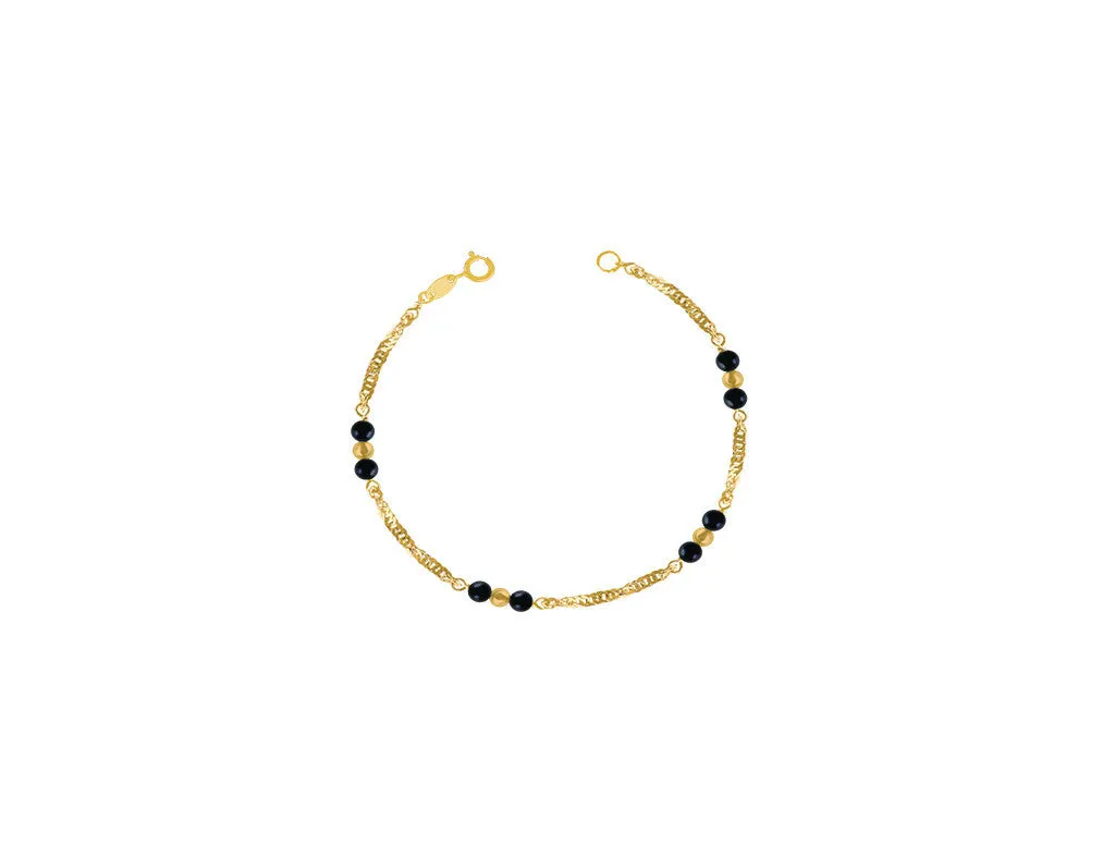 18K Gold Bracelet Le Petit Classic Nazariya <br> Baby Love Collection