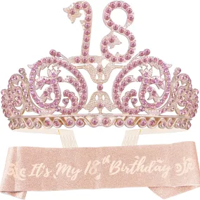 18th Birthday, 18th Birthday Gifts for Girls, 18th Birthday Crown, 18th Birthday