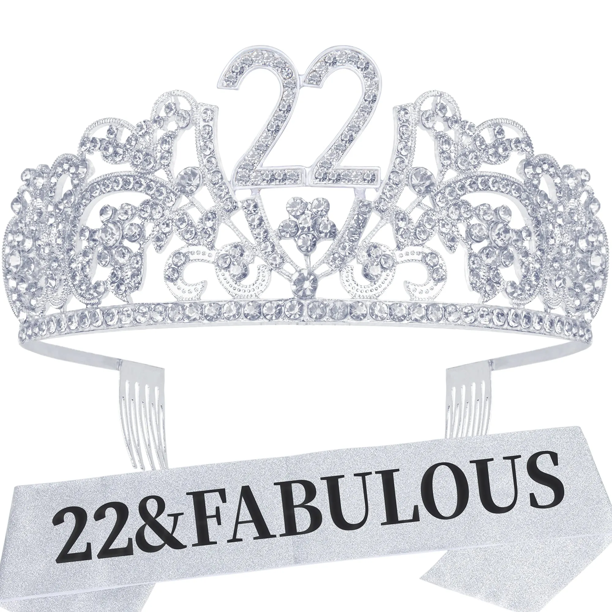 22nd Birthday, 22nd Birthday Decorations for Women, 22nd Birthday Sash, 22nd Birthday