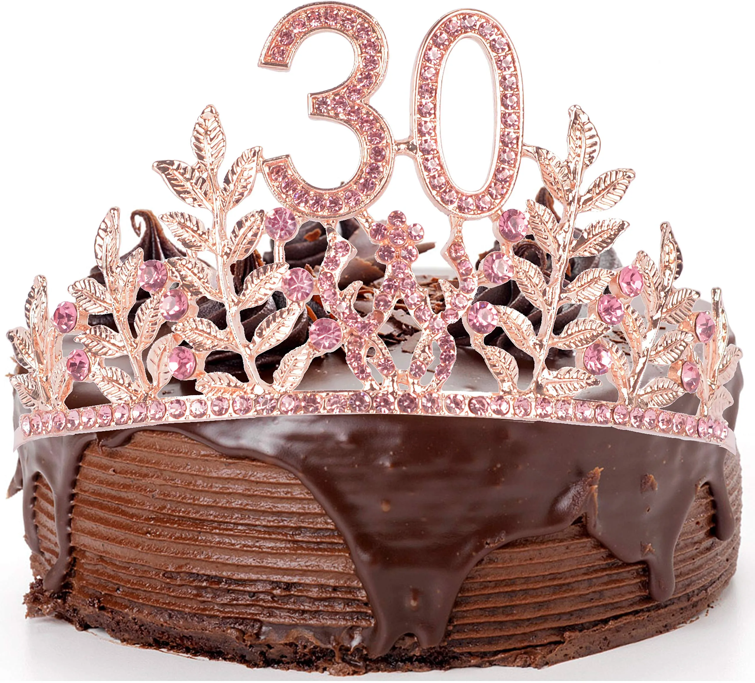 30 Crown,30th Birthday Crown,30 Birthday Tiara,30th Birthday Decorations,30th Birthday