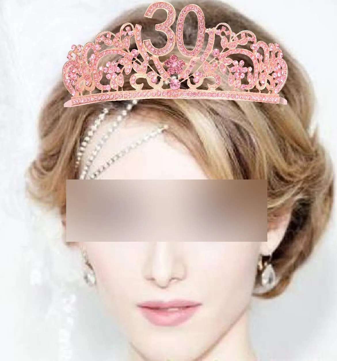 30th Birthday Gifts for Women, 30th Birthday Tiara and Sash, Happy 30th Birthday Tiaras