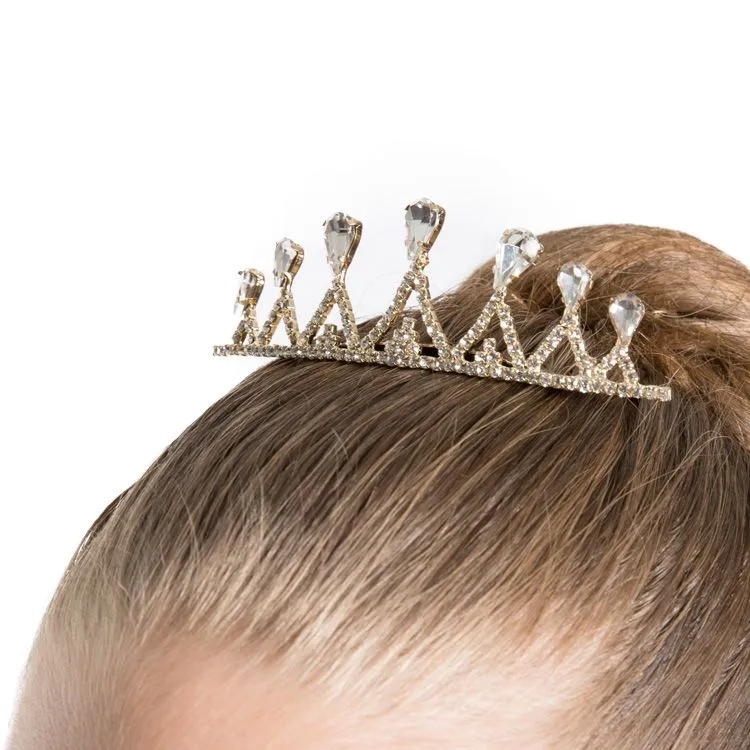 31704 - Georgia Diamante Tiara Hair Comb