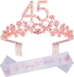 45 Birthday Decorations for Women, 45 Birthday, 45th Birthday Gifts for Women, 45th