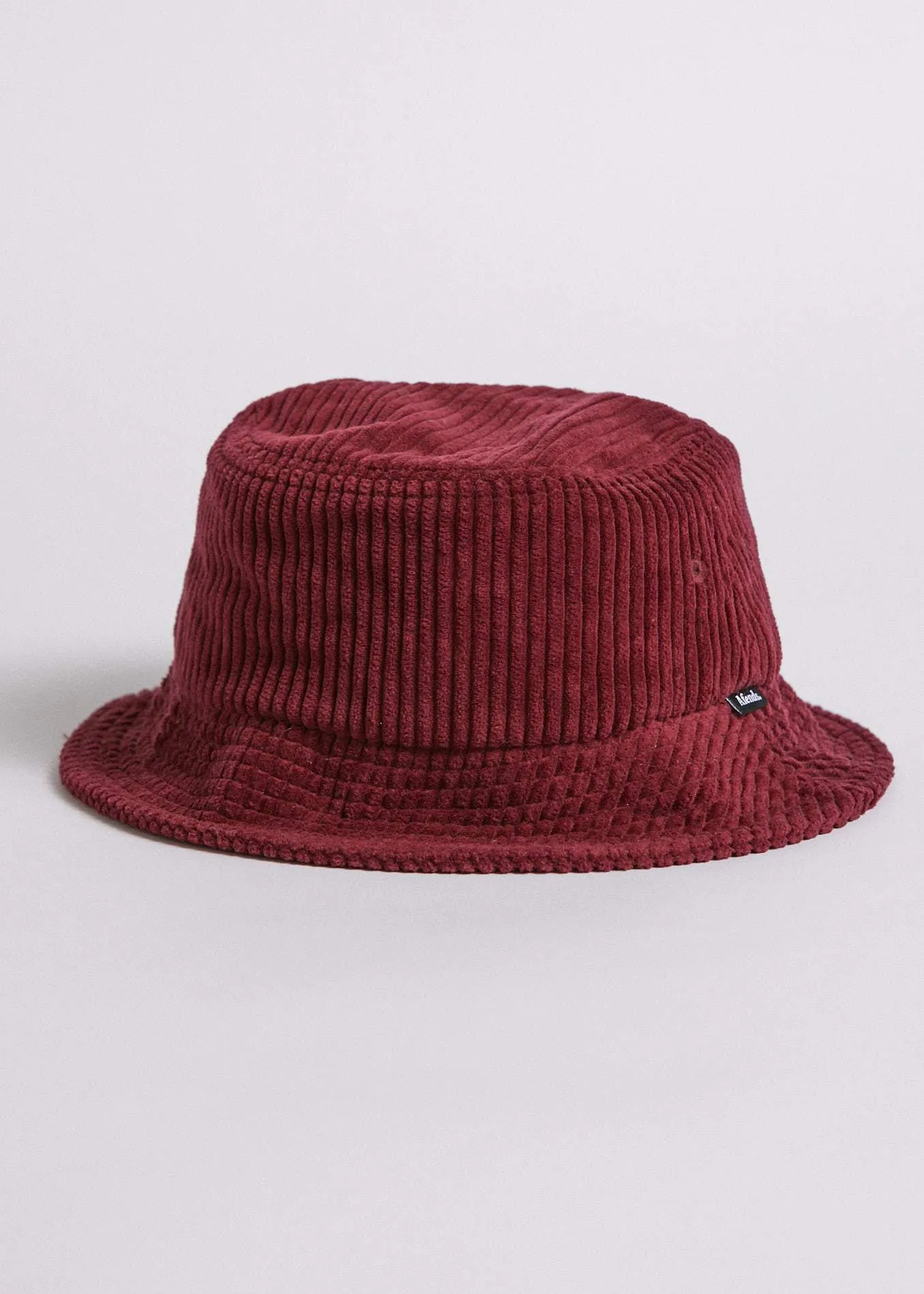 Afends Unisex On The Run - Corduroy Bucket Hat - Port