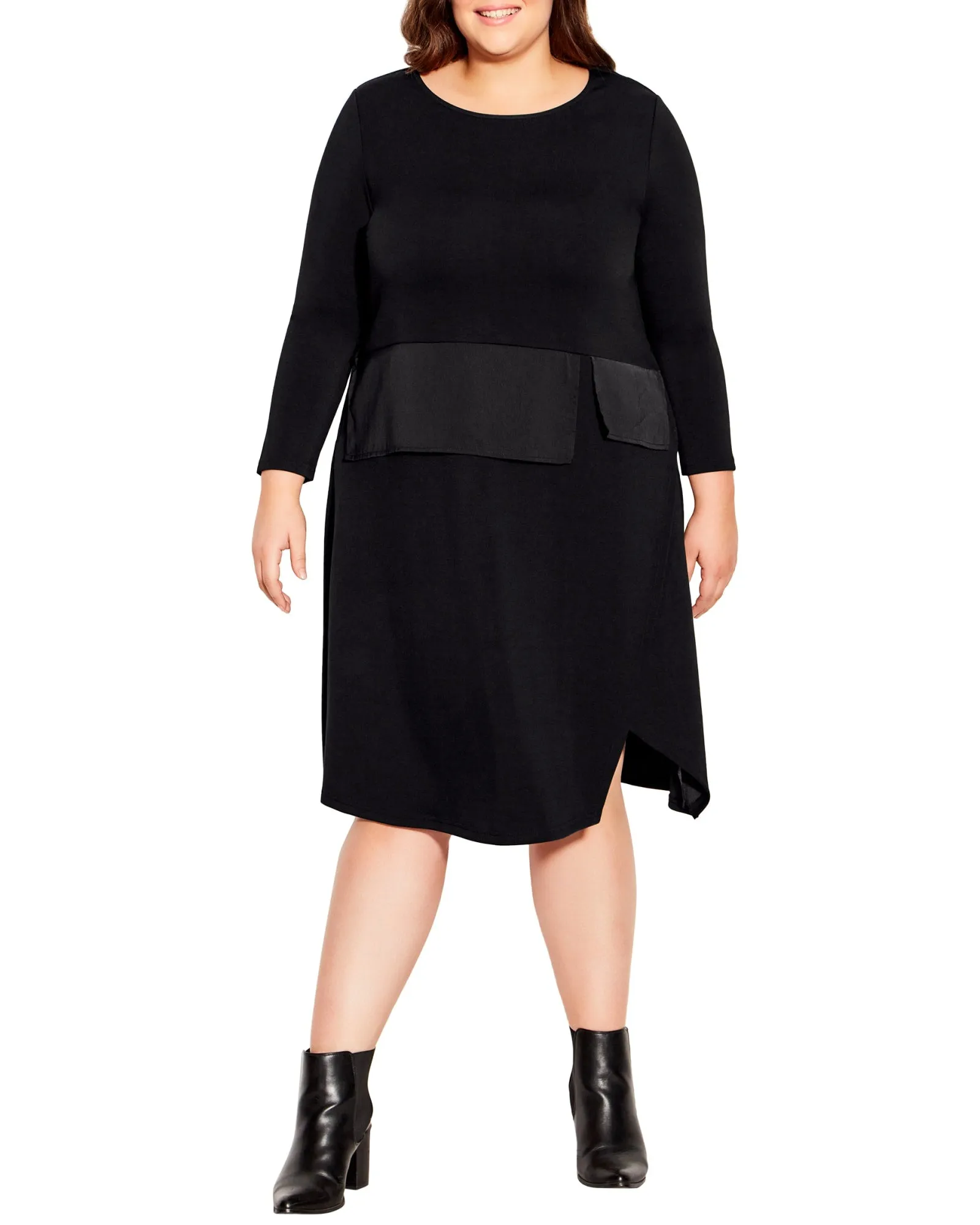 Amaya Beyond Knit Dress | Black