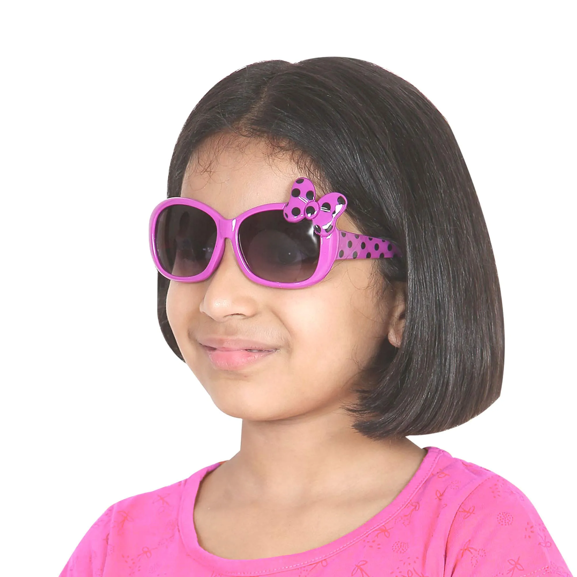 Amour UV Protected Combo for Kids 3 to 8 Years Sunglasses - Pack of 2 Violet Red