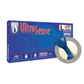 Ansell Microflex Ultrasense Powder-Free Nitrile Exam Gloves Glove Exam Nitrile Ultrasensepf Med 100/Bx 10Bx/Cs