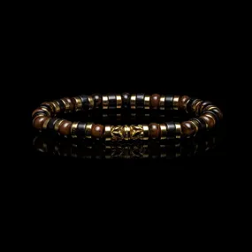 Arabica | Brown Obsidian Beaded Bracelet