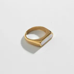 Ariel Bar Signet Ring