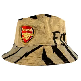 Arsenal 10/11 Upcycled Away Goalkeeper Shirt Bucket Hat