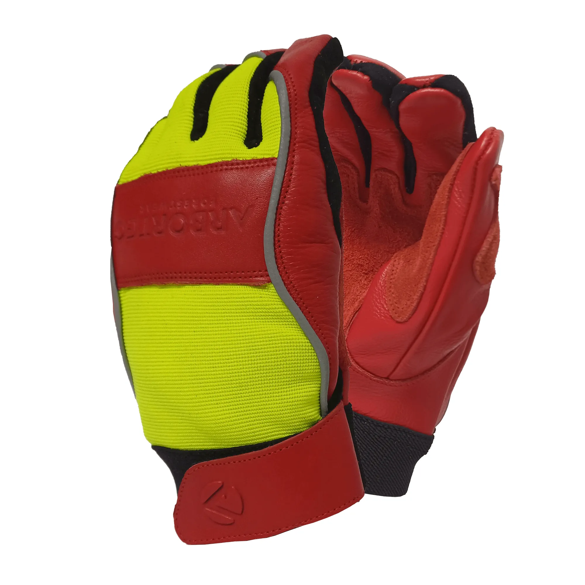 AT875 Arbortec Chainsaw Gloves Red/Yellow