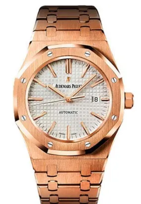 Audemars Piguet Royal Oak 41mm Pink Gold Watch 15400OR.OO.1220OR.02