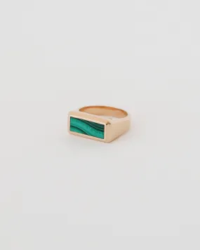 BASIN RING | MALACHITE