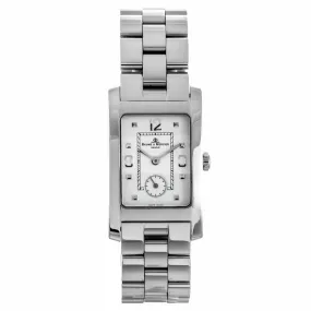 Baume & Mercier Hampton Quartz Watch White Dial 24mm (Preowned)