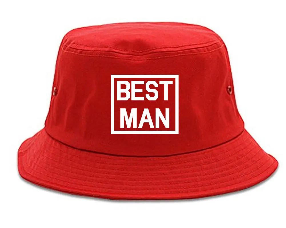 Best Man Bachelor Party Mens Bucket Hat