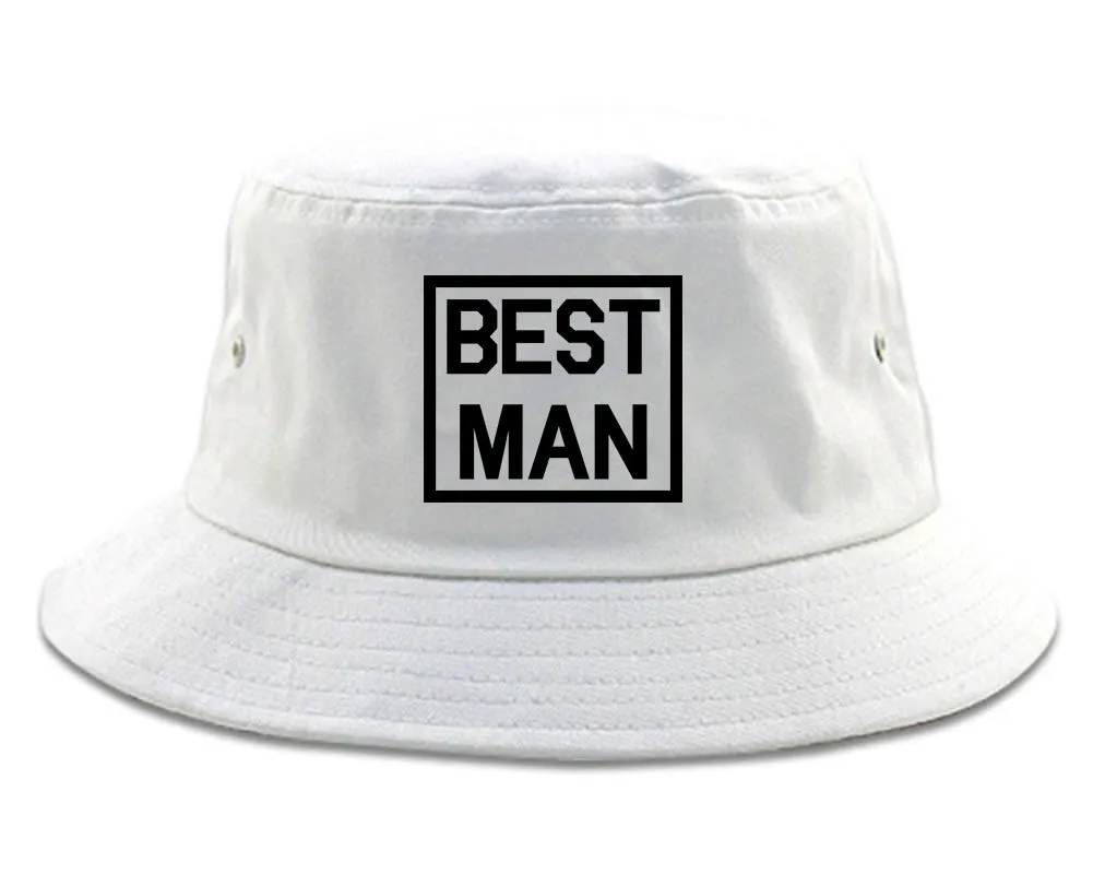 Best Man Bachelor Party Mens Bucket Hat