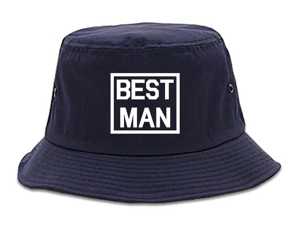 Best Man Bachelor Party Mens Bucket Hat