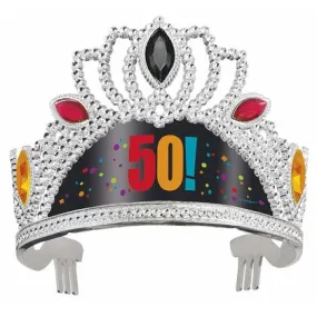 Birthday Cheer - 50th Birthday Tiara