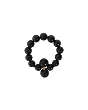 Black Bandage Bracelet