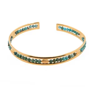 Bliss Cuff Turquoise Bracelet