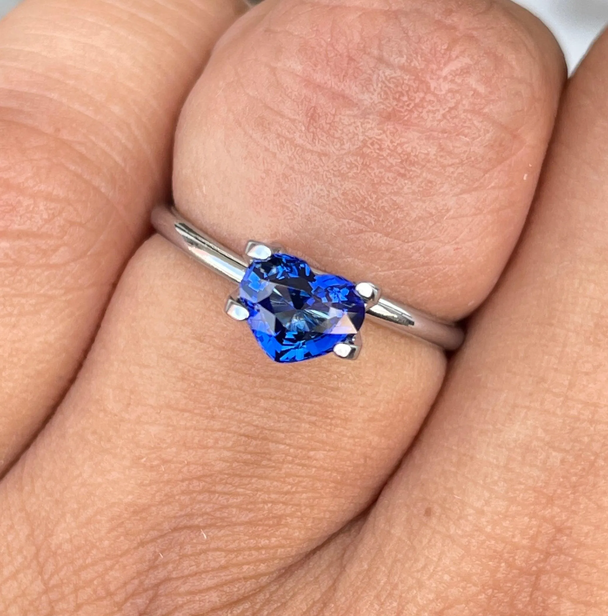 blue sapphire sri lanka online buy ceylon blue sapphire genuine neelam stone safir 1.04 crt royal blue engagement ring matching wedding band. cornflower blue sapphire