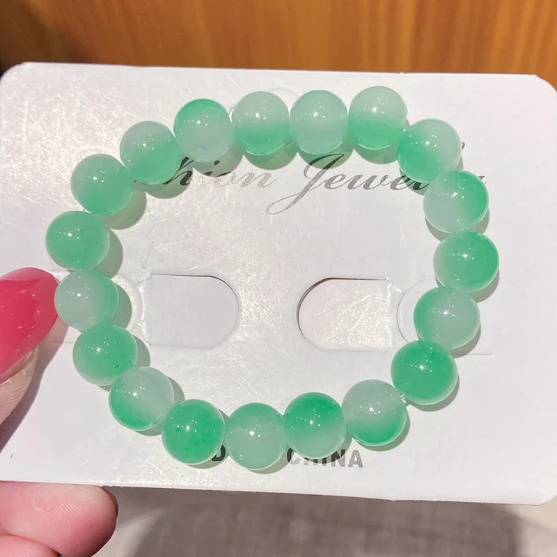 Bodhi Bracelet Gradient Color Student Version Bracelet Female Online Influencer Collectables-Autograph Bracelet Night Market Stall Yiwu Accessories