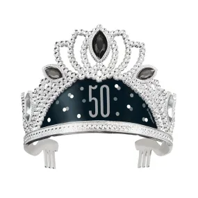 Bonne Fête Black/Silver - Tiara - 50