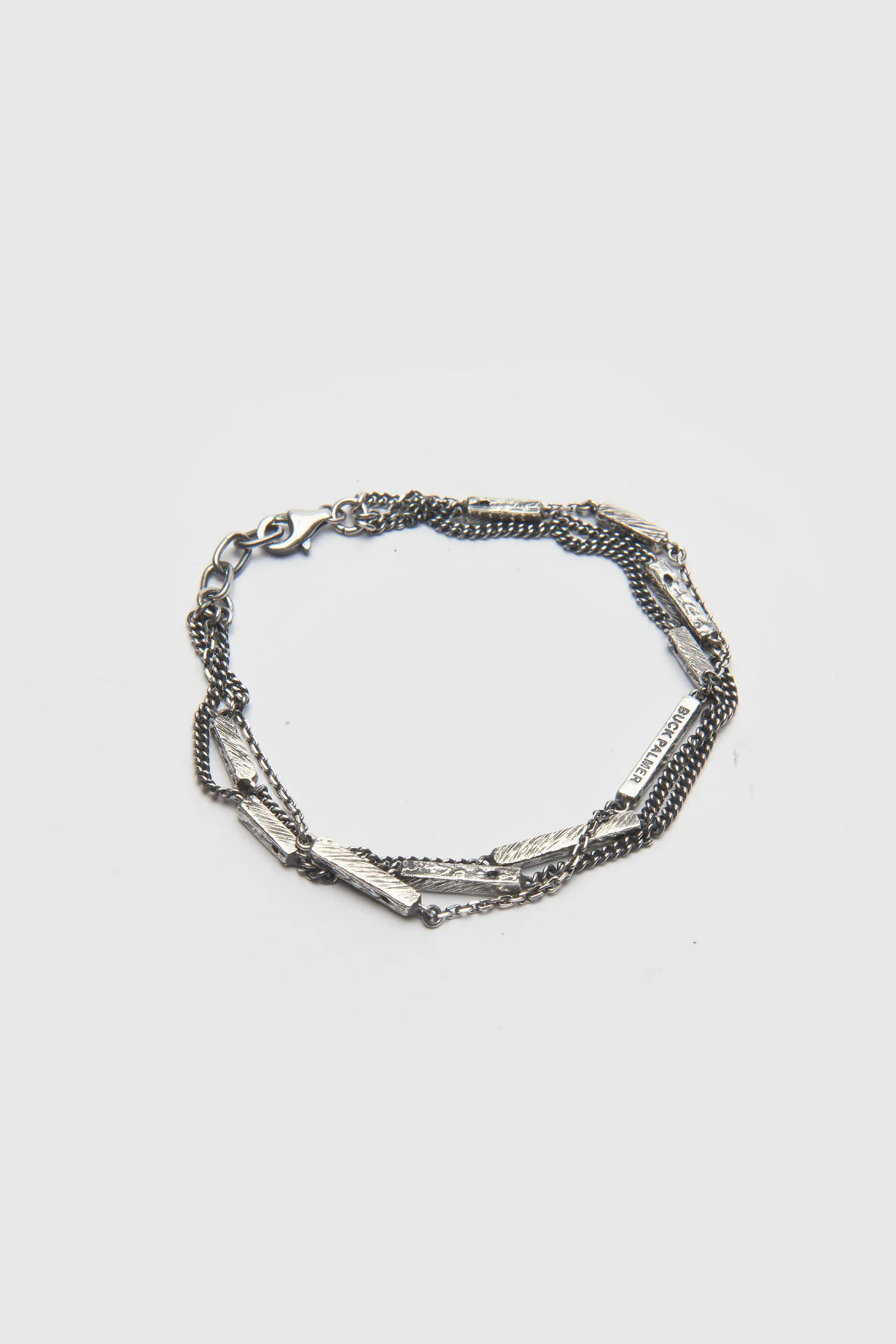 BUCK PALMER - MOROCCO CHAIN BRACELET OXIDIZED STERLING SILVER