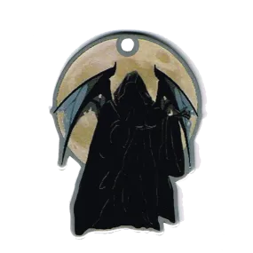 CacheKinz Trackable Grim Reaper GeoCaching Travel Tag