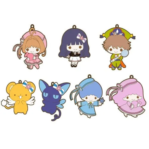 Cardcaptor Sakura x Little Twin Stars Rubber Mascot Key Chain