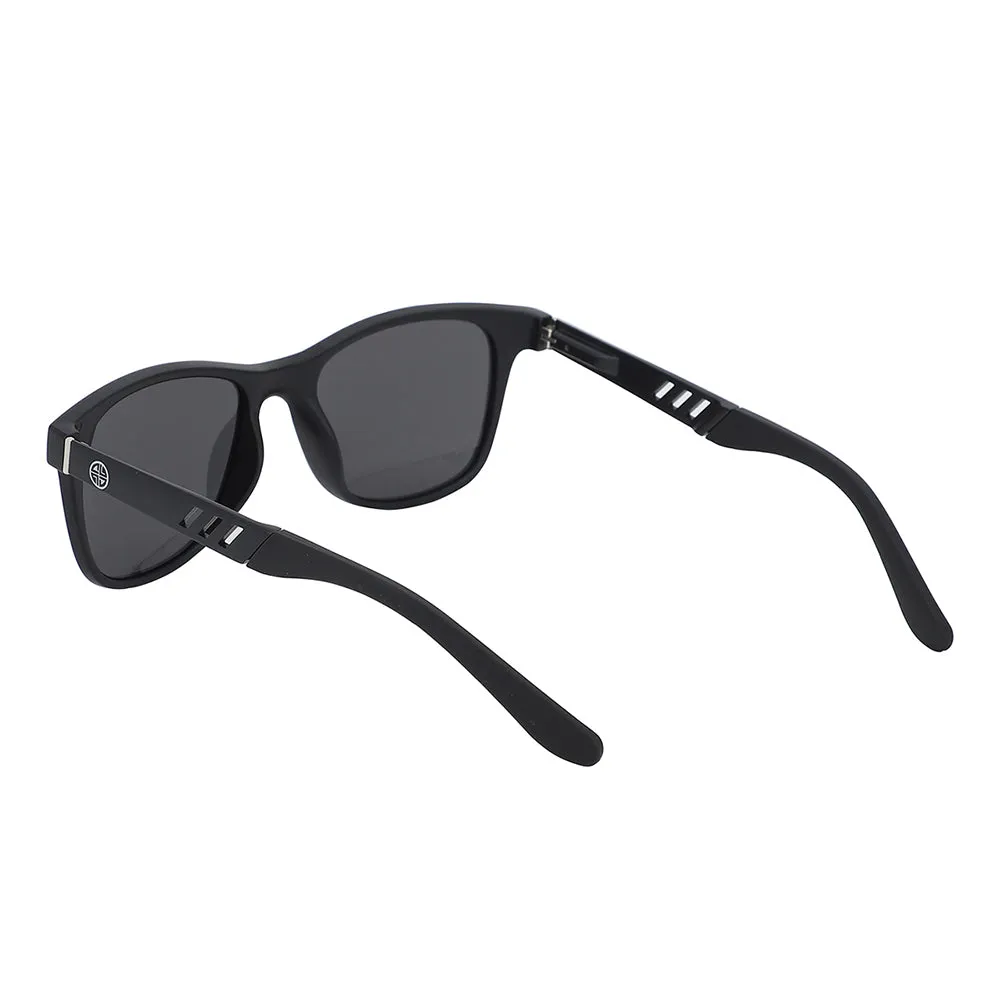 Carlton London Premium Black Toned Polarised And Uv Protected Lens Wayfarer Sunglasses For Men