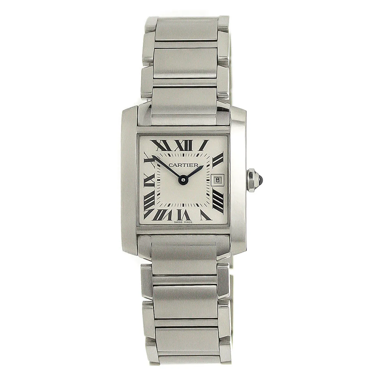 Cartier Tank Francaise Mid-Size with Box & Papers