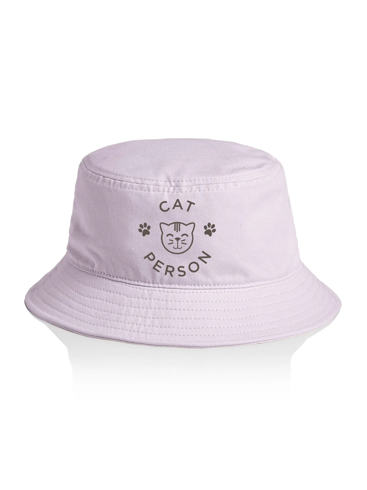 Cat Person Bucket Hat