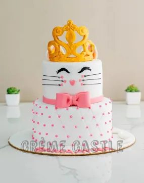 Catty Tiara Cake