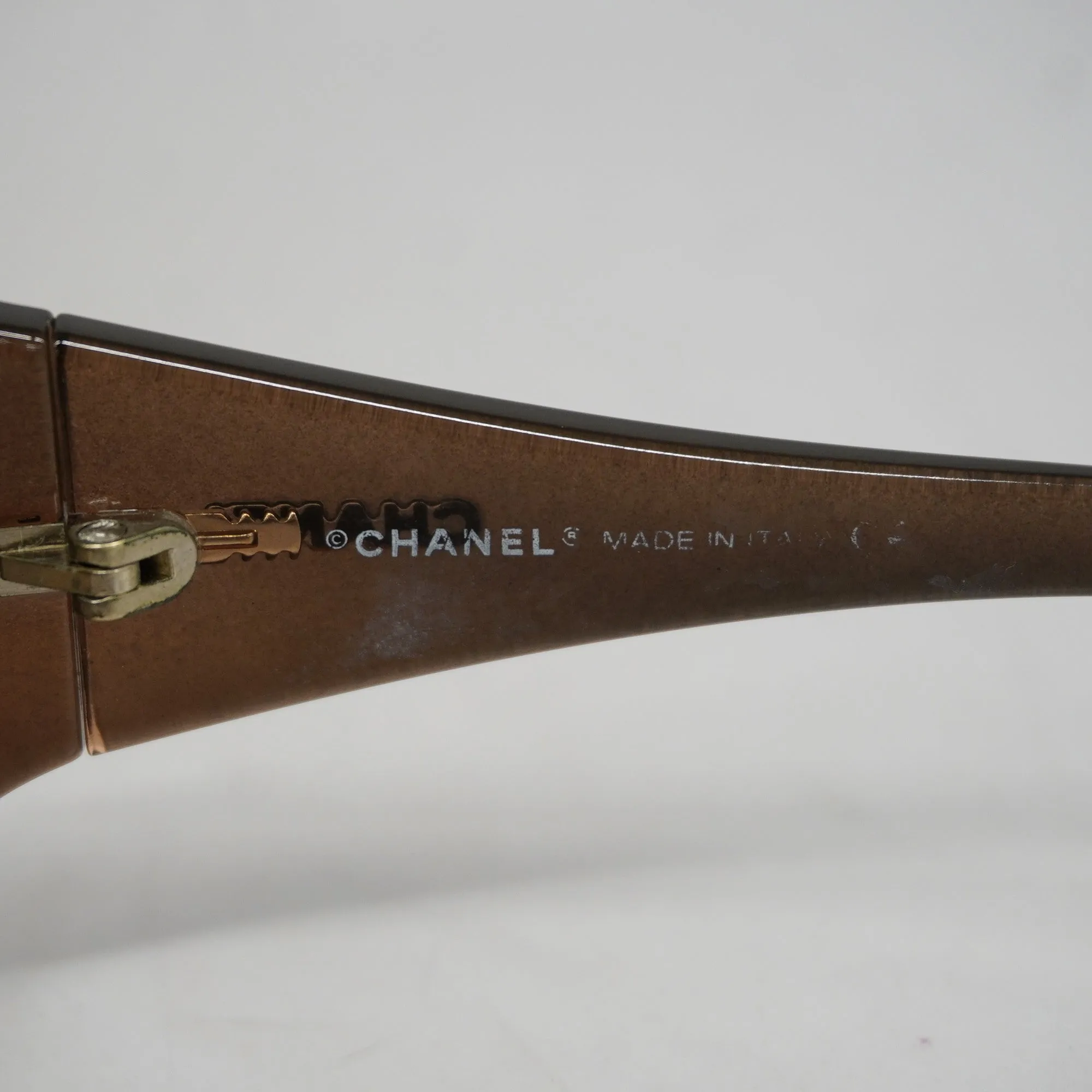 CHANEL  Women's Sunglasses Brown Sunglasses