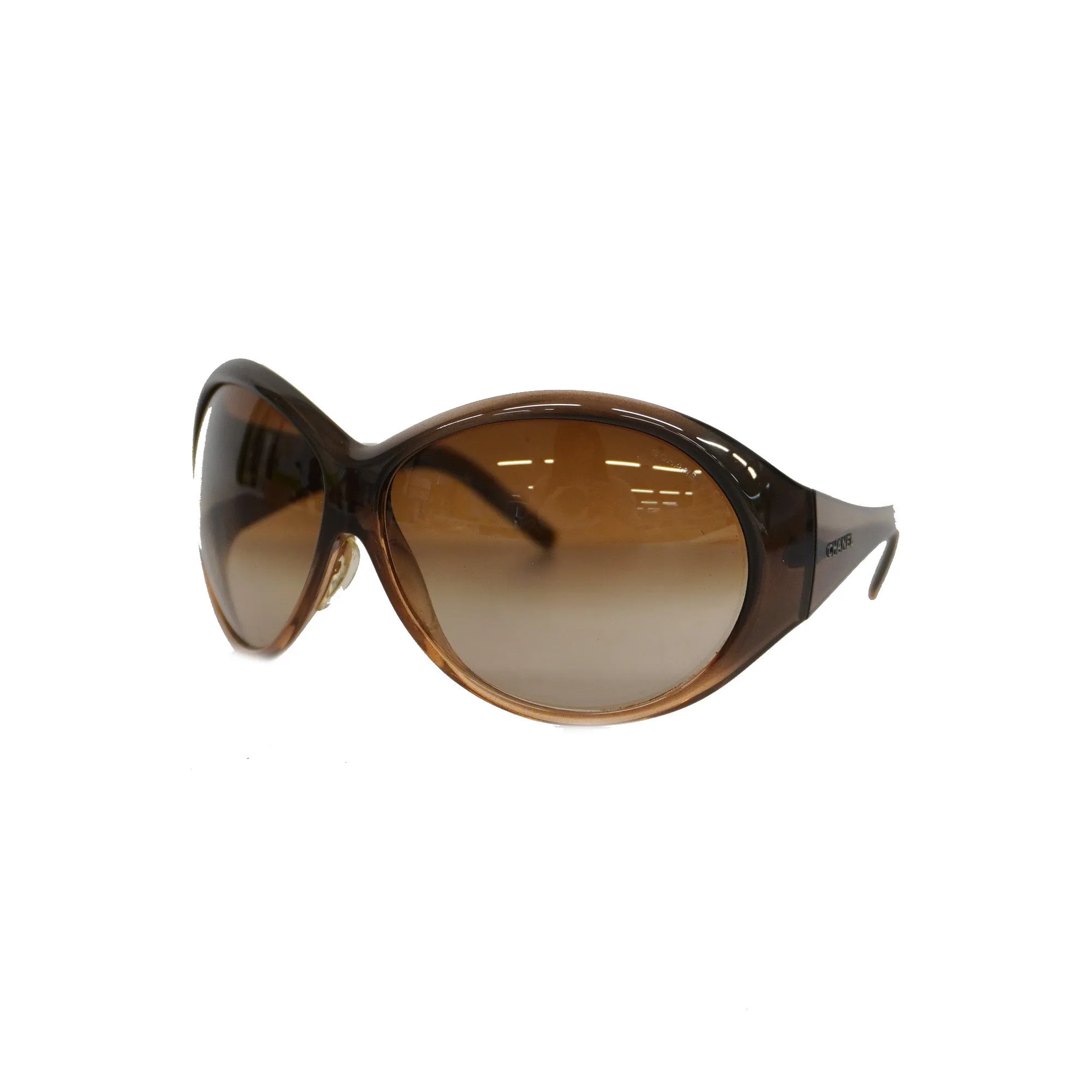 CHANEL  Women's Sunglasses Brown Sunglasses