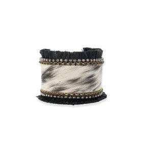 Coal Ridge Hair-on Hide Cuff Bracelet