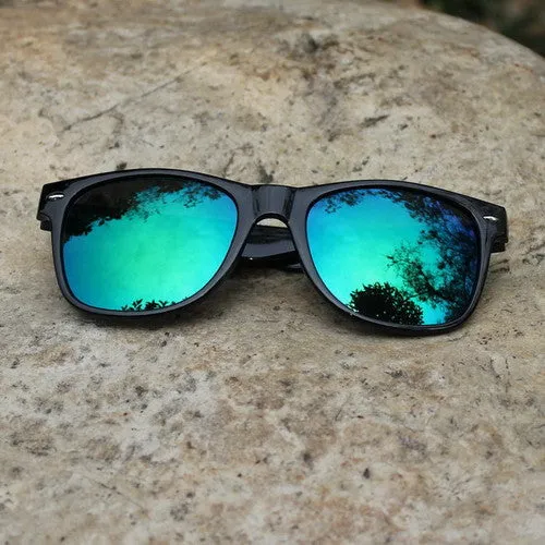 Cool Sunglasses for Men Women Colorful Bright Classical Fashion Summer Oculos Mirror UV Protection Glasses