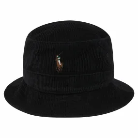 Corduroy Bucket Hat | Black