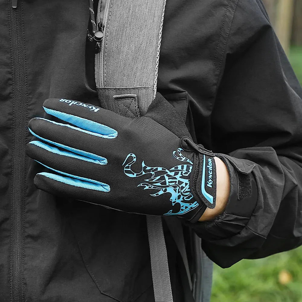 Cycling Gloves Men Sports Bicycle Gloves Touchscreen Shockproof Cycling Gloves Anti Slip Bike Gloves