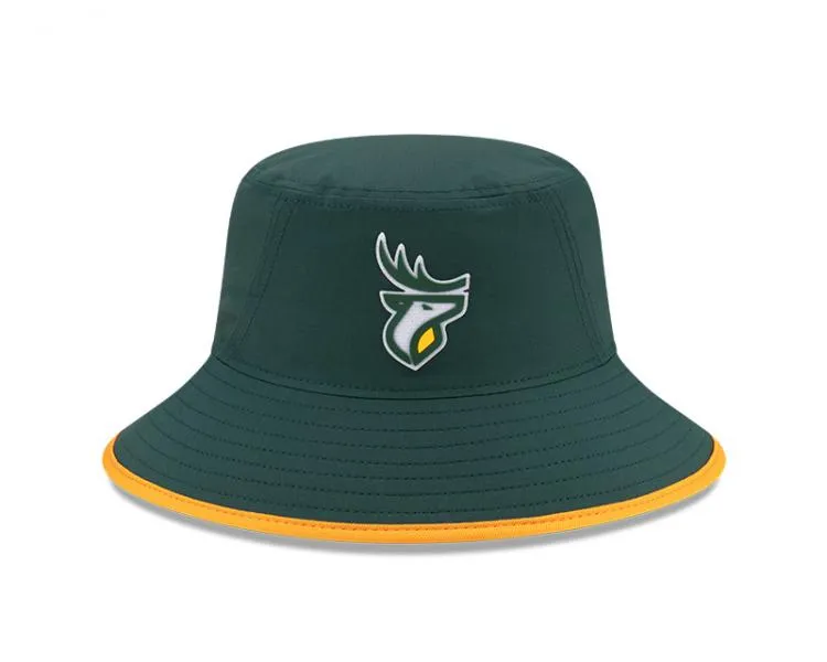 Edmonton Elks New Era Two Colour Bucket Hat Green