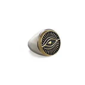 Eye Signet Ring