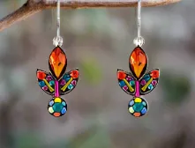 Firefly Jewelry Botanical Leaf Earrings-E215MC